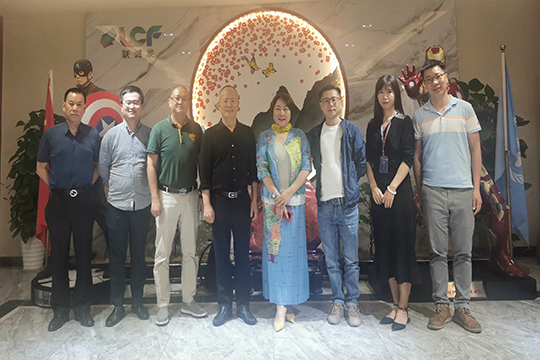 江门国家高新区领导莅临悟空体育参观调研