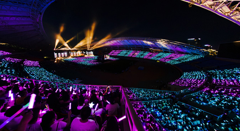 张韶涵包头演唱会led舞台屏幕项目